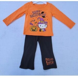 Hello Kitty "Happy Halloween" 2 piece set‎ Size 24M-12M- AND- 2 18M